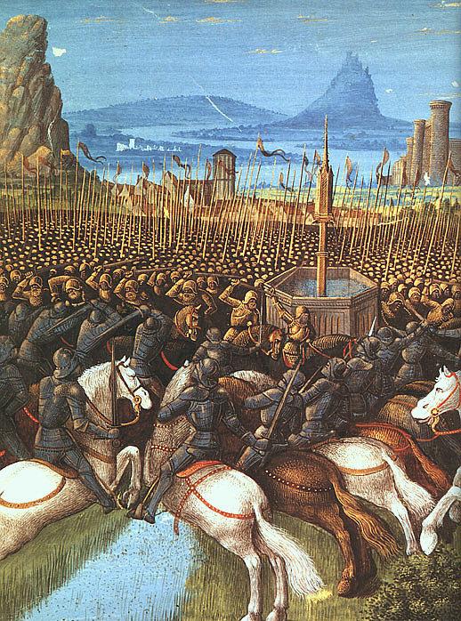 Slika ana Kolomba Bitka za Hitin iz 1490.