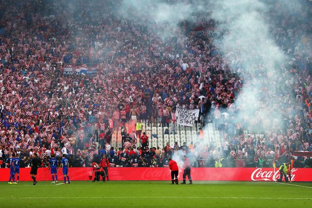 Divljanje hrvatskih navijaa na Evropskom prvenstvu u Francuskoj (Photo by Julian Finney/Getty Images)