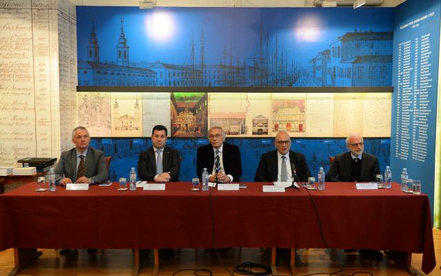 Zlatimir Selakovi, ulija Franko Jakop, Miroslav Perii, Vladan Vukosavljevi i Davide Skalemani (Foto: Tanjug / Tanja Vali)