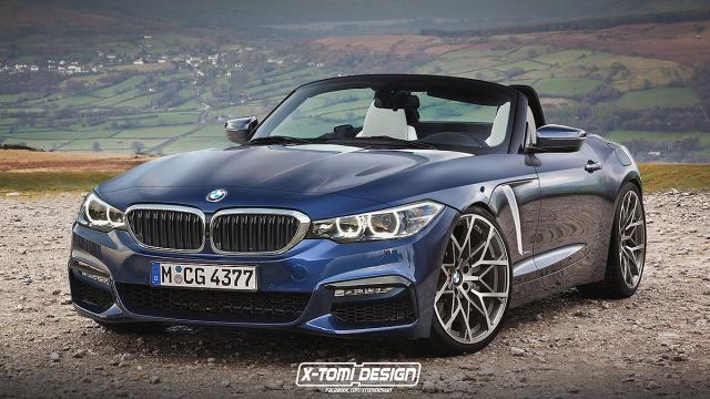 BMW Z4 za 2018. - spekulativnu render