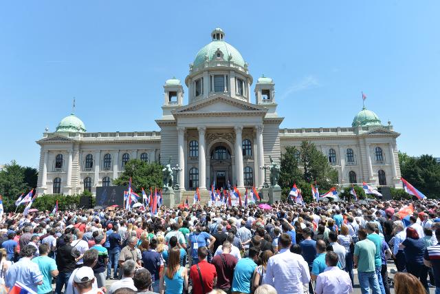 The Serbian Assembly on Wednesday (Tanjug)