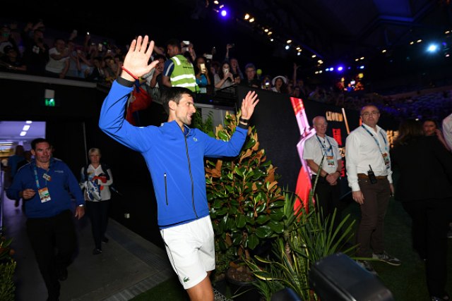 (Photo by Vince Caligiuri/Getty Images for Tennis Australia)