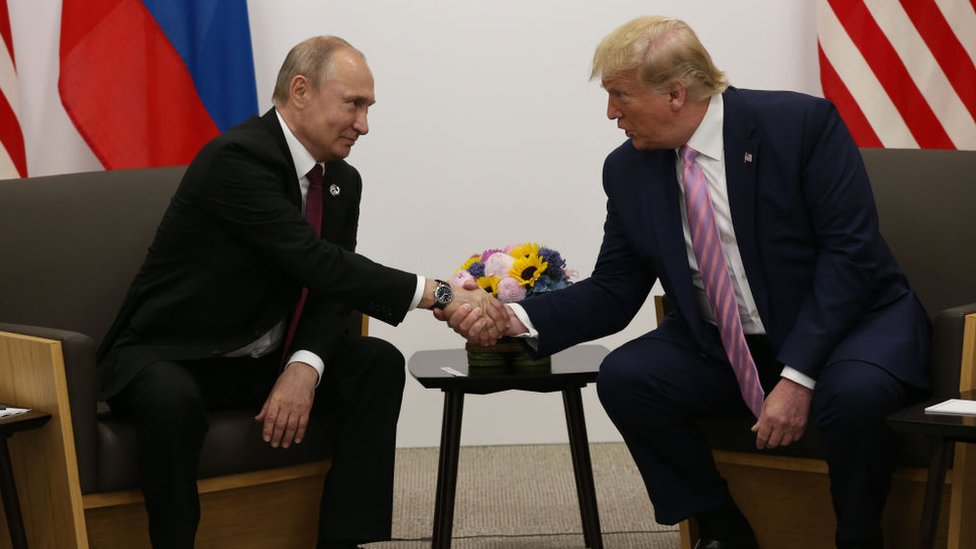 Vladimir Putin i Donald Tramp/Getty Images