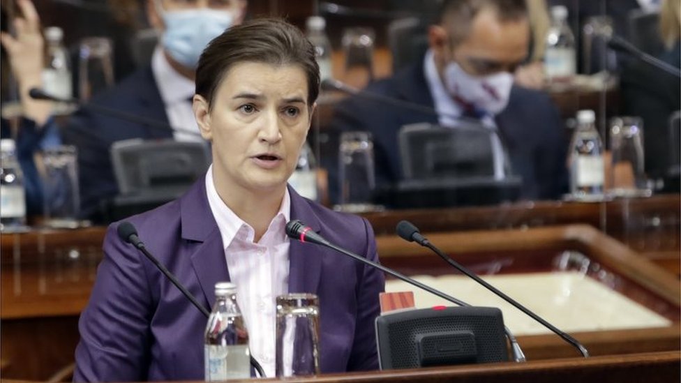 Ana Brnabi, premijerka Srbije/EPA