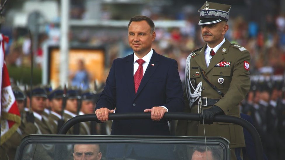 Tramp je objavio da e SAD poslati jo vojske u Poljsku, to je povealo izborne anse poljskog predsednika Andeja Dude, smatra opozicija./Getty Images