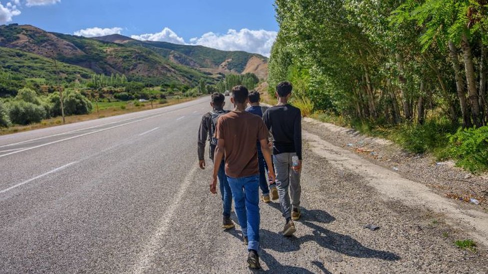 Migranti moraju da se pripreme za sve - posebno za pešačenje dugih relacija/Getty Images