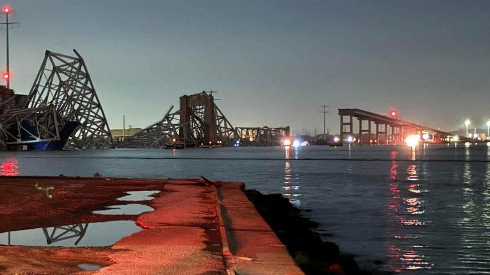 Most u Baltimoru posle uruavanja/HARFORD COUNTY MD FIRE & EMS