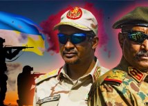 U Sudanu se od aprila 2023. vode estoke borbe za vlast snaga koje predvodi general al-Burhana (desno) i jedinica njegovog biveg zamenika generala Hemetija (levo)/Getty Images