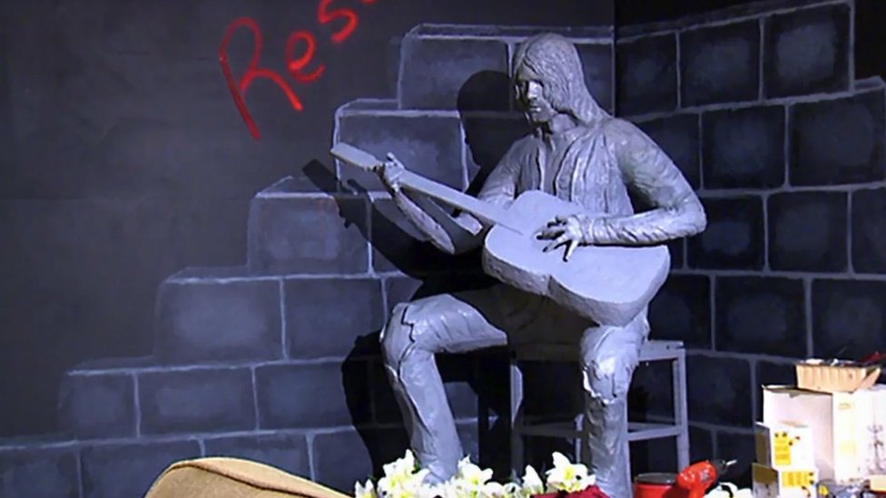 Statua Kurta Kobejna u Aberdinu u Vaingtonu/BBC