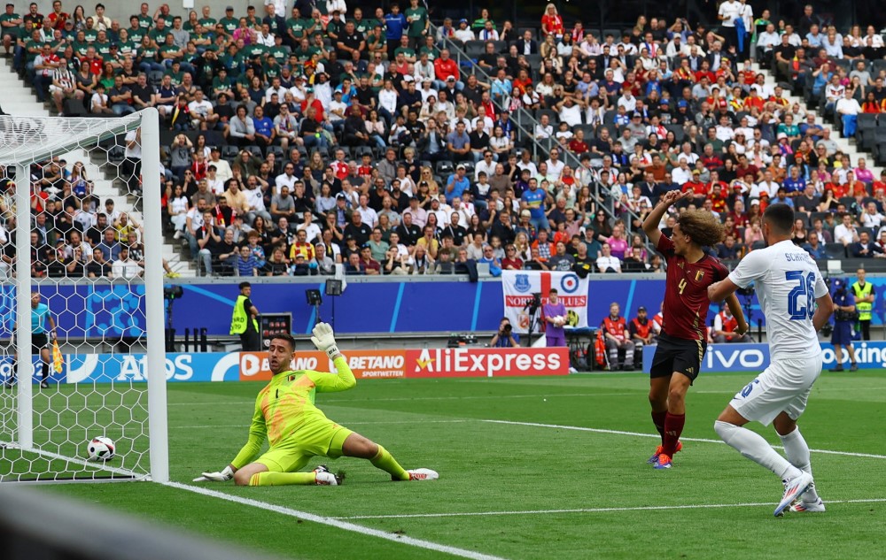 Ivan ranc postie gol za Slovaku/REUTERS/Lee Smith