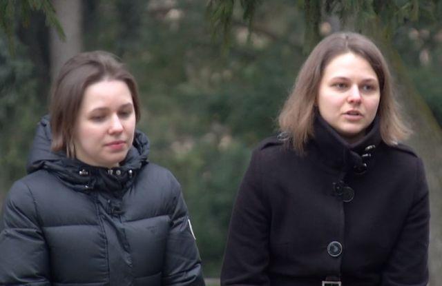 Marija (levo) i Ana Muziuk (Foto: Screenshot)