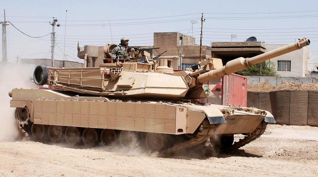 M1A2 Abrams tenk koristi municiju od osiromaenog Uranijuma za top od 120mm Foto: Wikimedia commons
