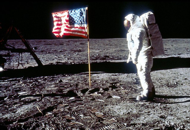 Baz Oldirn na povrini Meseca 20. jula 1969. / Foto: Gettyimages / NASA