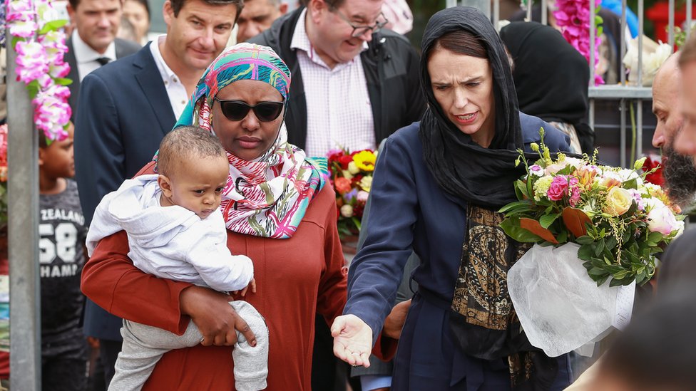 Novozelandska premijerka Dasinca Ardern u poseti damiji Kilbirni/Getty Images