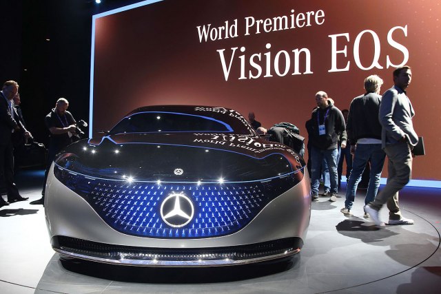 Mercedes Vision EQS - ilustracija (Foto: Neswpress)
