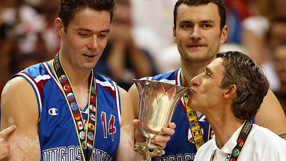 Jugoslavija je u Indijanapolisu osvojila petu titulu prvaka sveta./Getty Images