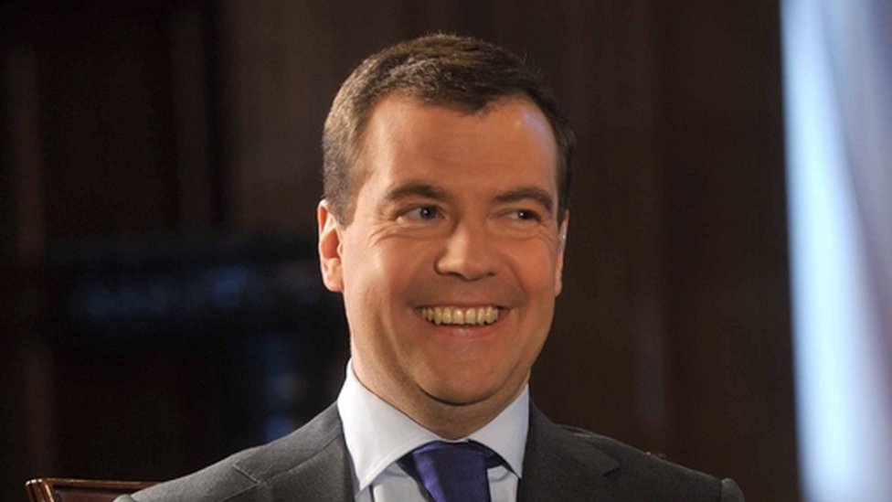 Predsednik Vlade Ruske federacije Dmitrij Medvedev/BBC