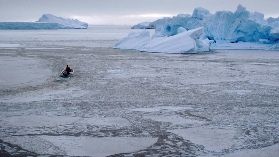 Morski led na severu Grenlanda/Reuters