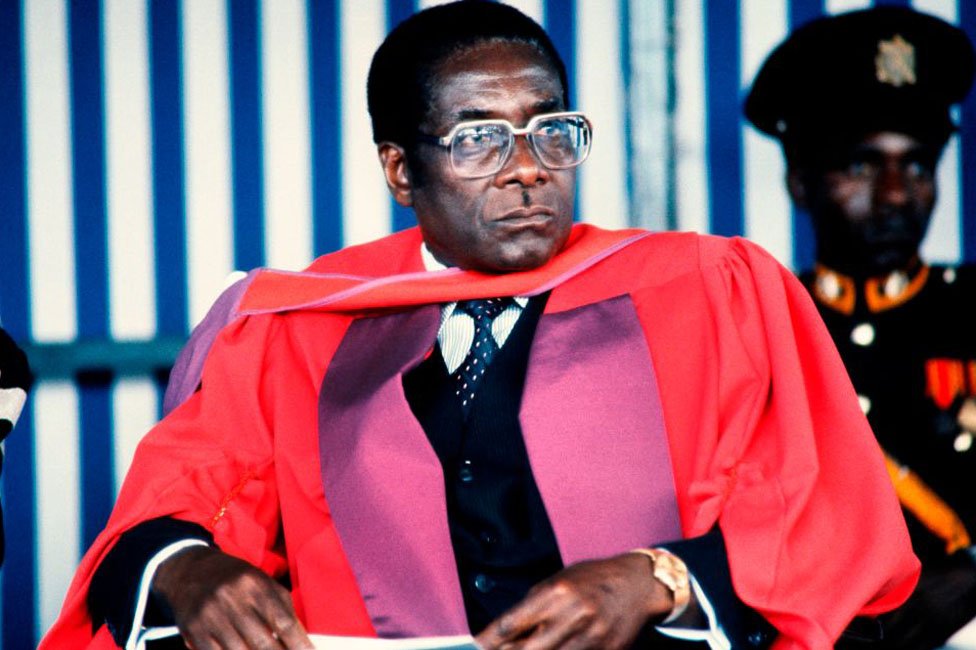 Robert Mugabe, 1984./Getty Images