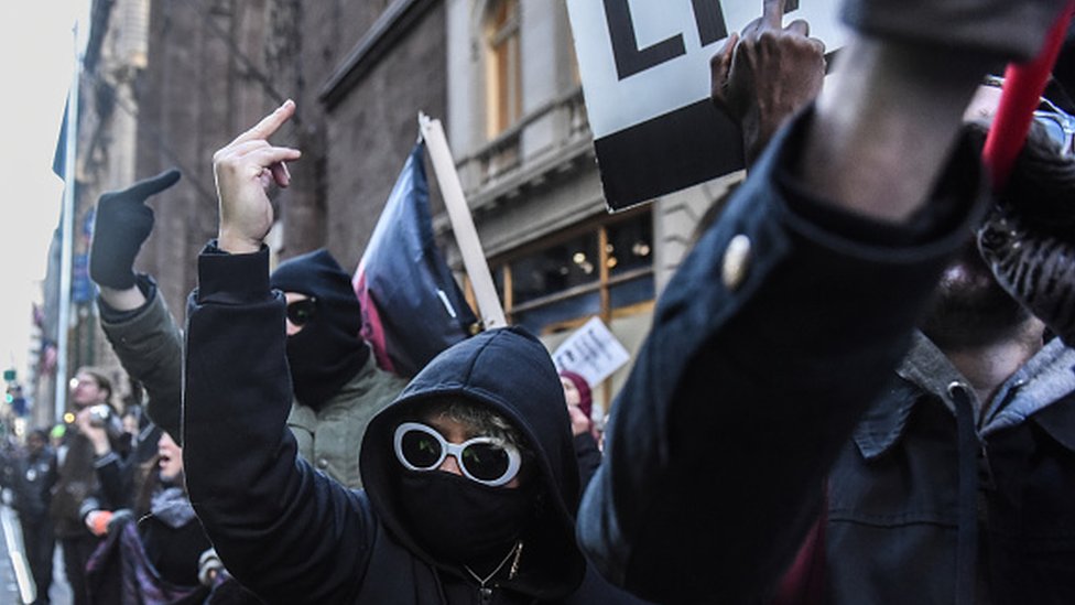 Ameriki predsednik Donald Tramp okrivio je u vie navrata Antifa za nerede usred protesta zbog smrti Dorda Flojda/Getty Images