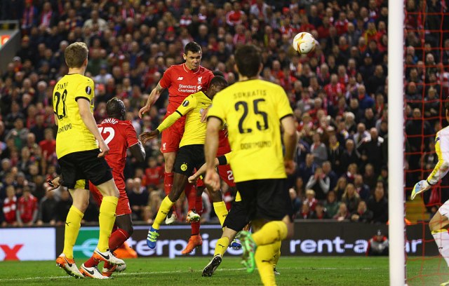 Lovren postie odluujui gol protiv Borusije Getty Images/Clive Brunskill / Staff