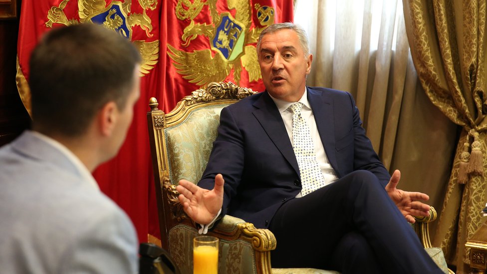 Predsednik ukanovi u razgovoru za BBC/Kabinet predsednika Crne Gore