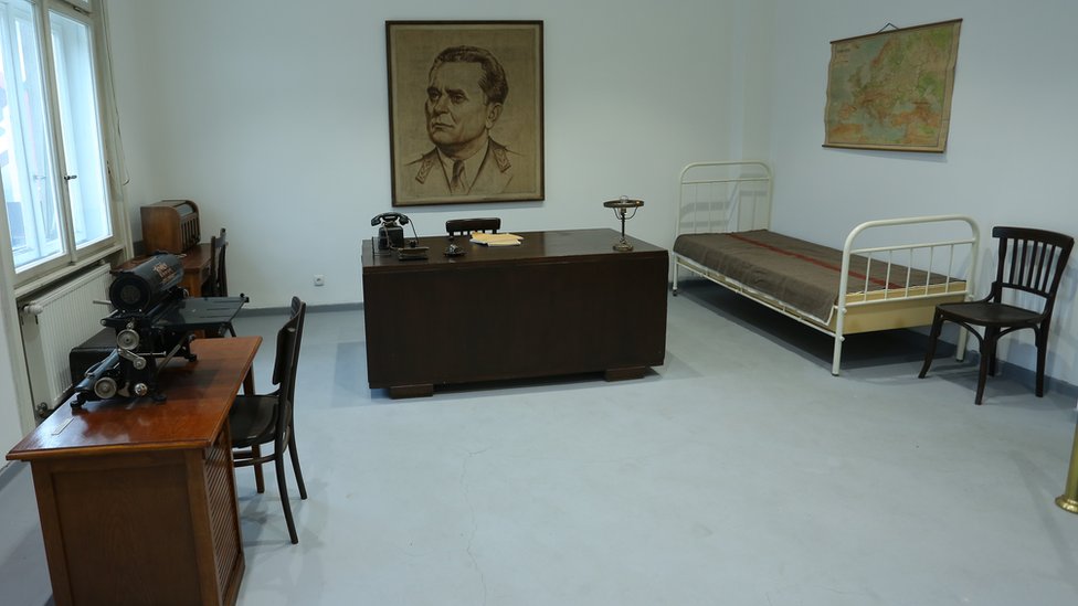 Nekada soba iz koje je Tito komandovao, sada deo stalne postavke uikog muzeja/Dragan Karadarevi