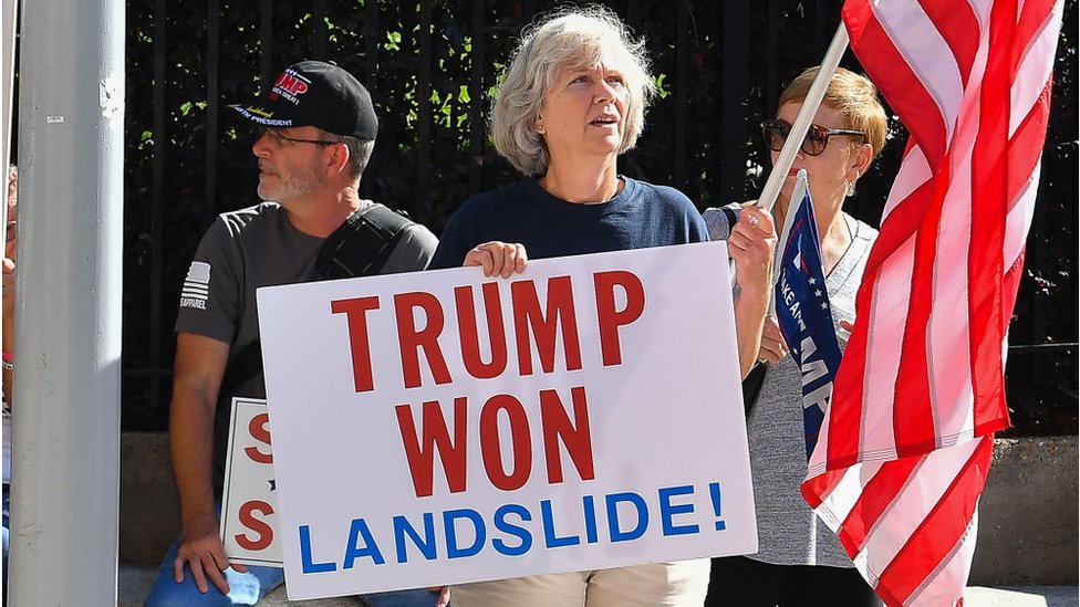 Trampove pristalice u Atlanti/Getty Images