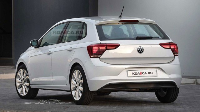 VW Polo za 2021. (Nezvanini render: Kolesa.ru)