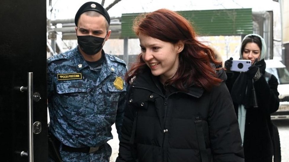 Navalny spokeswoman Kira Yarmysh is accused of violating protest laws/AFP