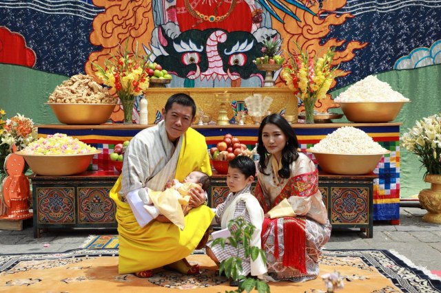 Butanska kraljevska porodica. Foto: Profimedia/PPE/Royal Office