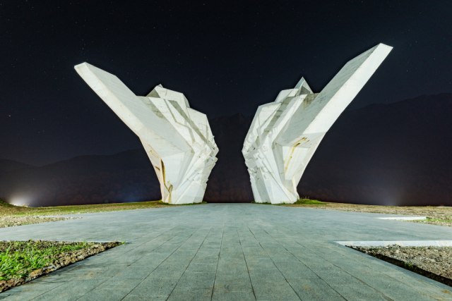 Spomenik na Tjentištu. Foto: Shutterstock/marcin jucha