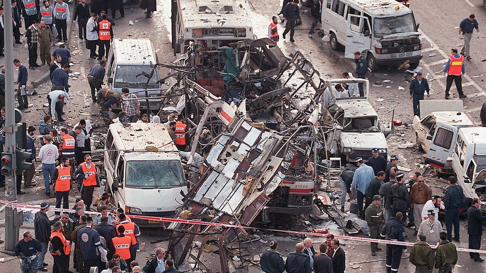 Hamas je tvrdio da stoji iza samoubilakog napada izvedenog u Jerusalima u februaru 1996. godine i u kom je stradalo 26 ljudi/AFP