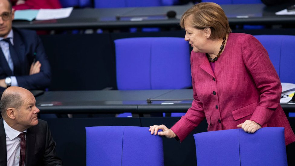 Vicekancelar iz stranke levog centra Olaf olc trenutno je najvei favorit da nasledi Angelu Merkel/Getty Images