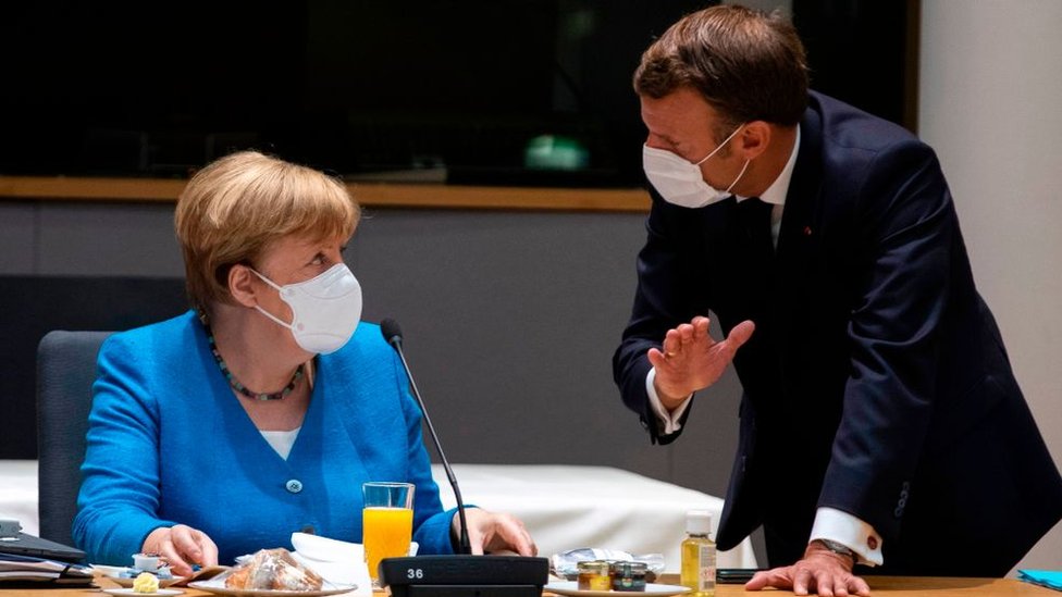 Francuski i nemaki lideri predloili su 2020. godine fond za oporavak od Kovida/Getty Images