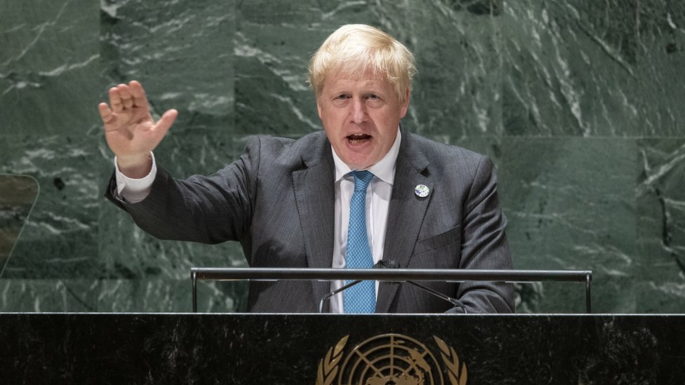 Boris Donson za govornicom Ujedinjenih nacija/Getty Images