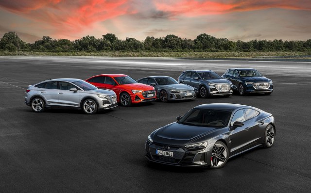 Audijeva gama elektrinih modela (Foto: Audi)