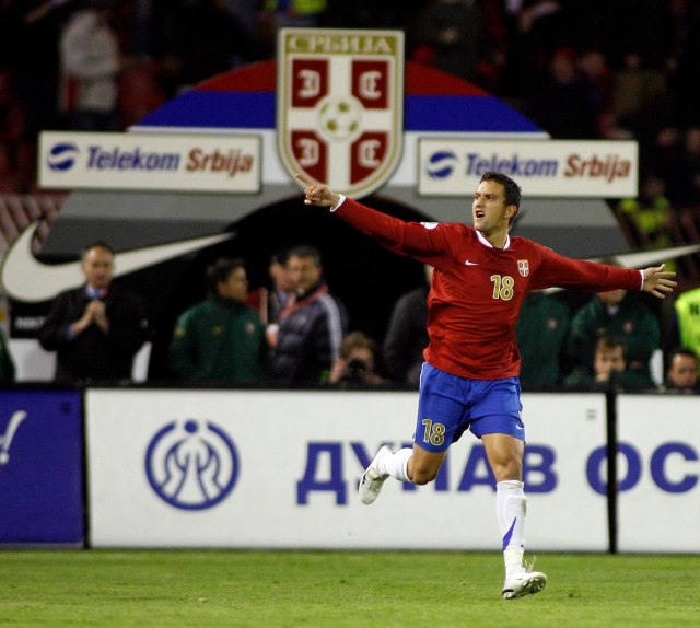Jankovi slavi gol Portugalcima; Srdjan Stevanovic/Starsportphoto