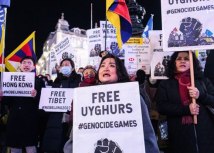 Odluka da Kina bude domaæin Zimskih olimpijskih igara izazvalo je proteste pripadnika ujgurske manjine/Getty Images