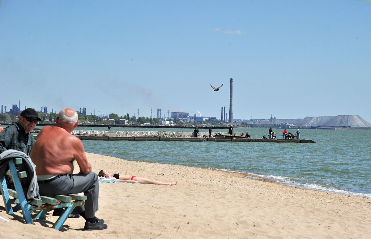 The Mariupol seafront was a beloved destination/Getty Images