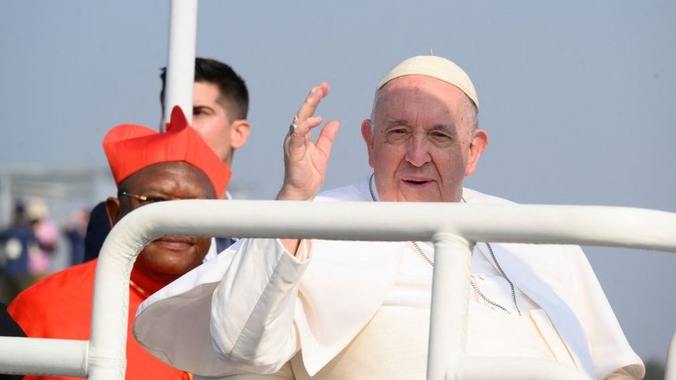Posle skoro etiri decenije papa je posetio DR Kongo/AFP