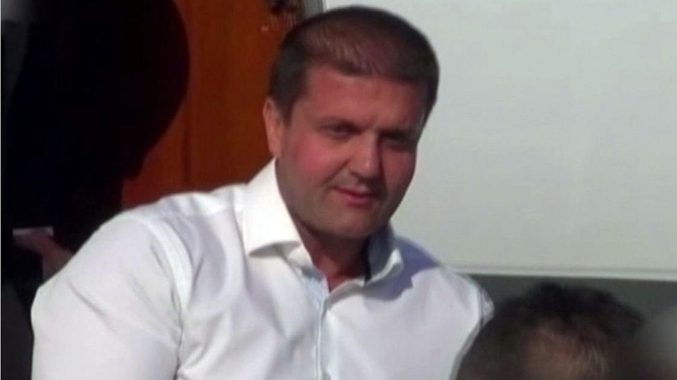 Šarić prilikom hapšenja 18. marta 2014./Fonet
