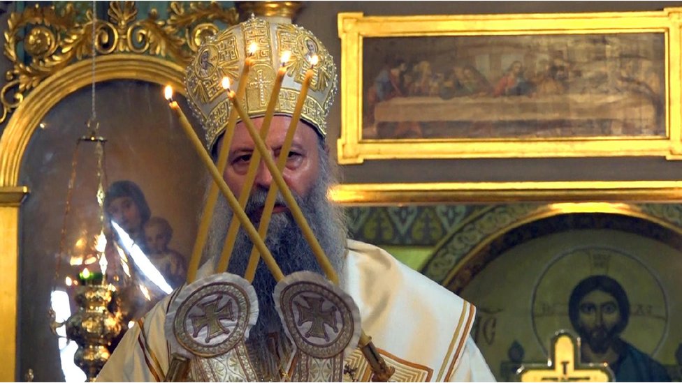 Patrijarh Porfirije služio je liturgiju u Vaznesenjskoj crkvi na Spasovdan/Fonet