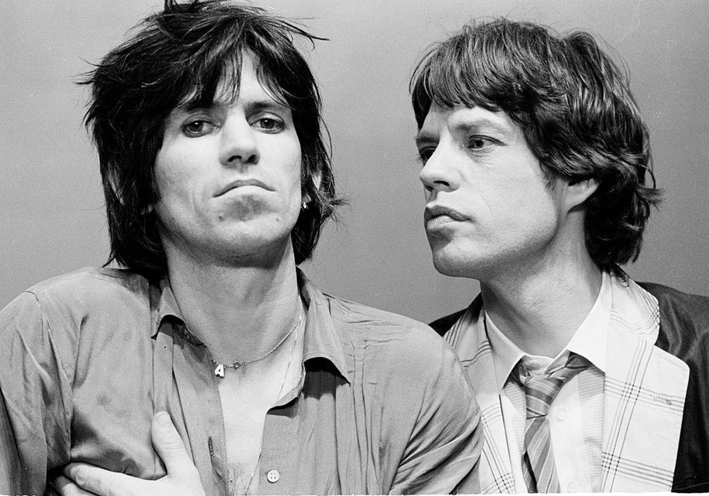 Džeger (desno) i Rièards (levo) su jedan od najuspešnijih rok tandema/Getty Images
