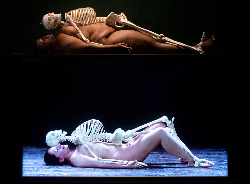 &Naga sa skeletom& jedan je od radova predstavljen na retrospektivi/David Parry/ Royal Academy of Arts