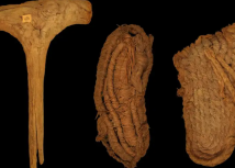 Èekiæ (L) i ostaci sandala bili su meðu drevnim artefaktima otkrivenim u peæini slepih miševa/University of Alcalá