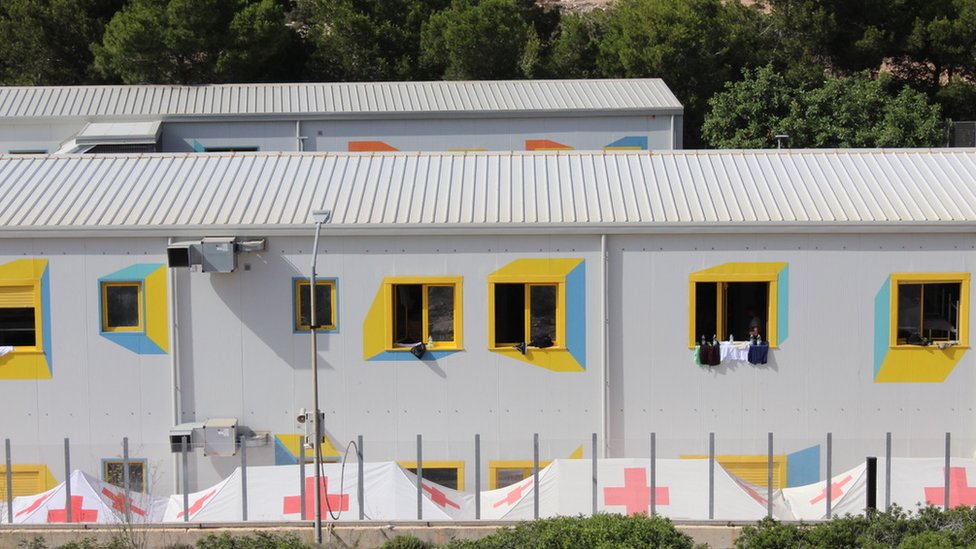 Hotspot, migrantski kamp u Lampeduzi/Tatjana Ðorðeviæ