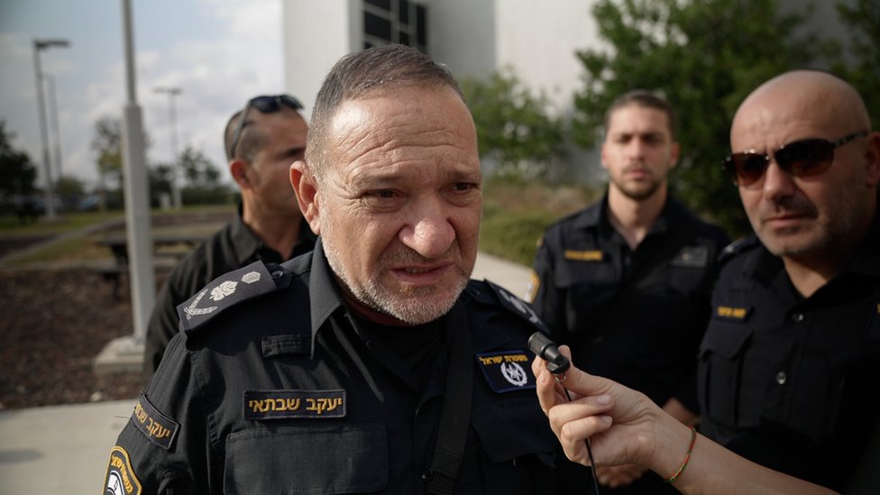 &Izrael od 7. oktobra nije ista zemlja koja se probudila narednog jutra&, kaže šef policije Jakov Šabtai/BBC/Dave Bull