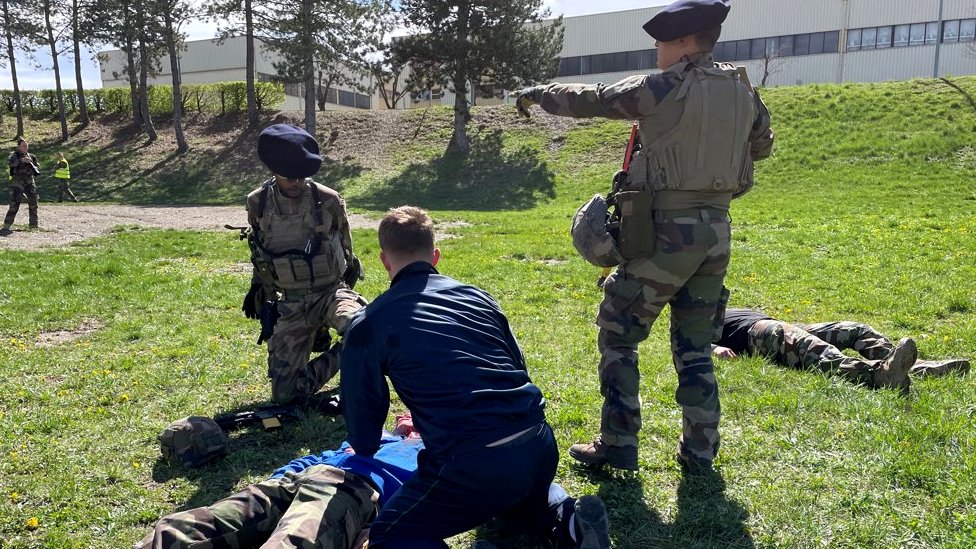 Francuski vojnici su proli specijalnu bezbednosnu obuku uoi Olimpijskih igara/BBC