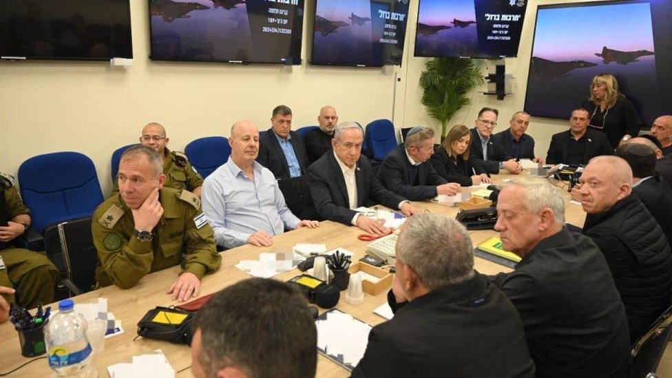Sastanak izraelskog vojnog kabineta posle napada Irana/Israeli government handout